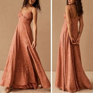 Maxi formal dress by Anthropologie BHLDN Fame and partners Isobel wedding